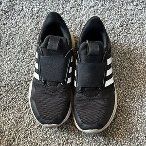 Adidas Kids Black and White Sneakers